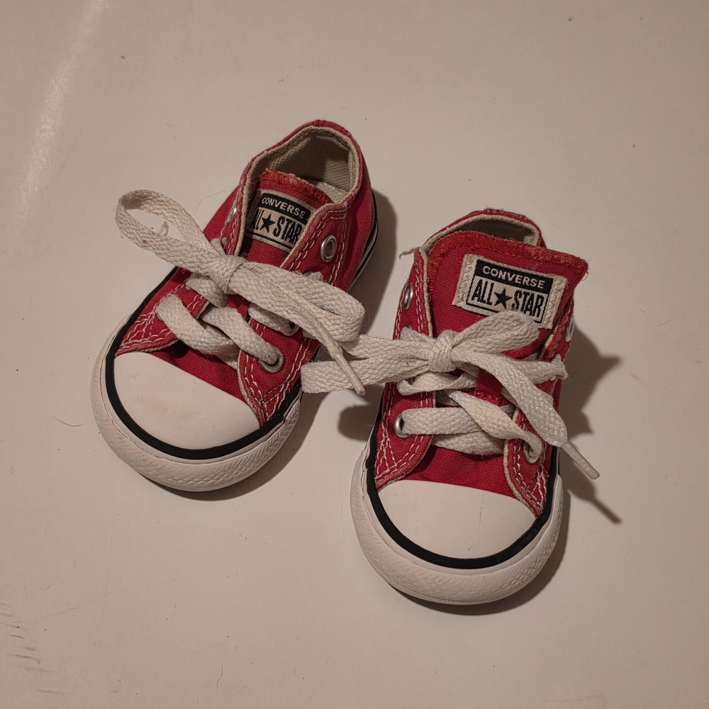 Converse Kids Red Sneakers
